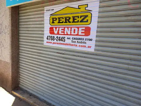 Local en Venta en San Andrés, Partido de General San Martín