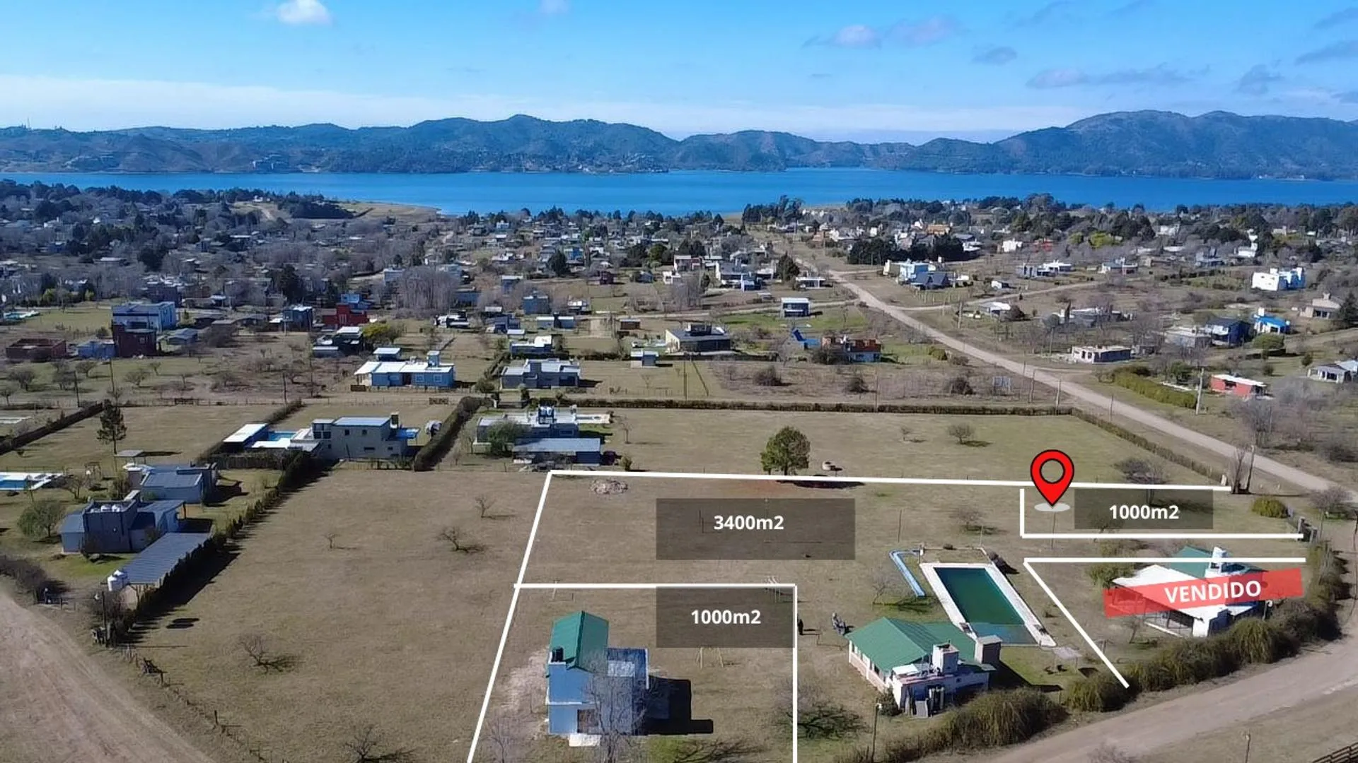 Lote en venta de 1000m2 con escritura - Potrero de Garay