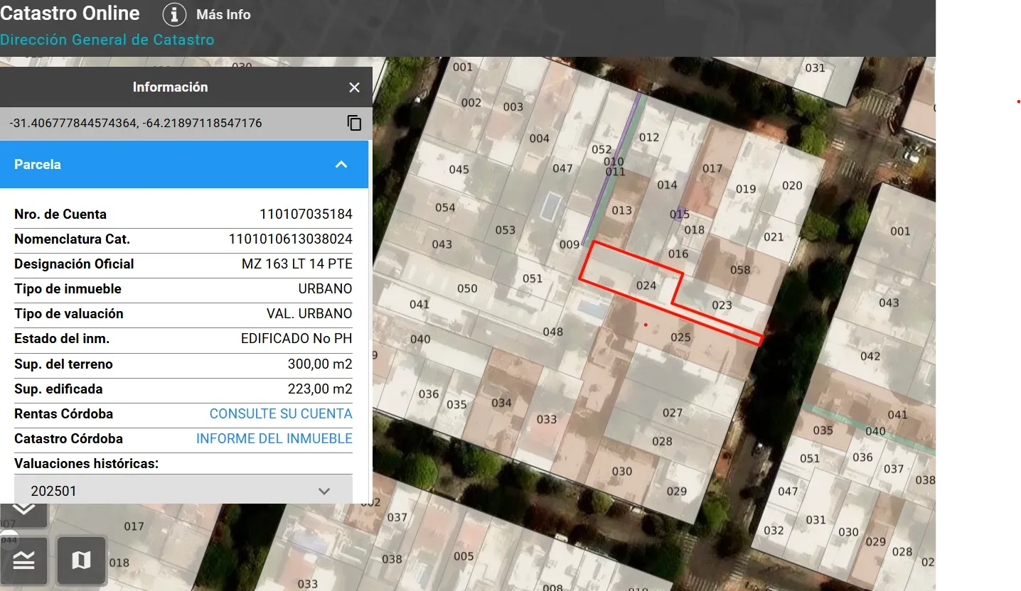 Venta/canje lote Alto Alberdi apto edificio HASTA 16 UNIDADES 350m2