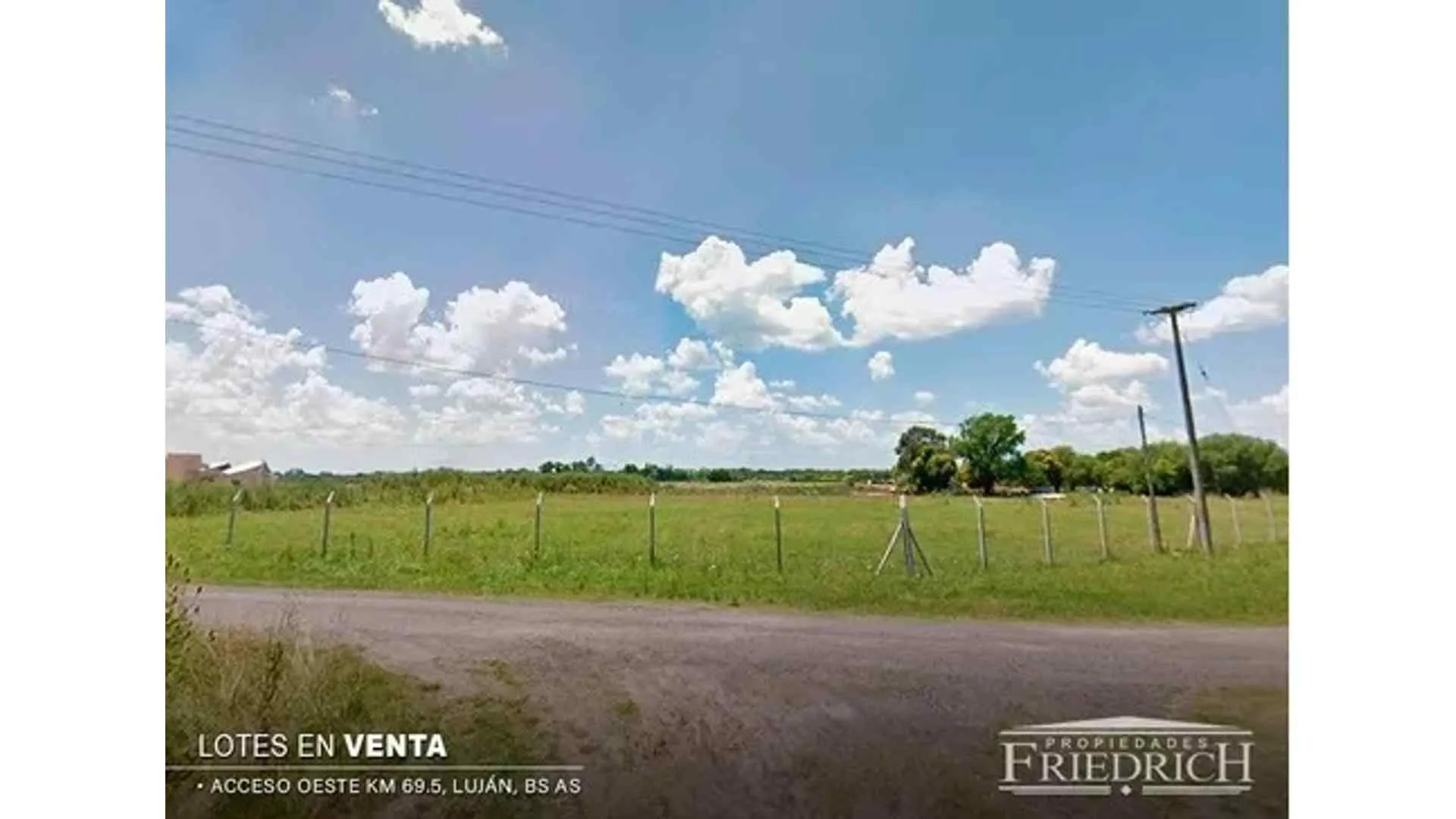 LOTES EN VENTA -LUJAN, ACCESO OESTE