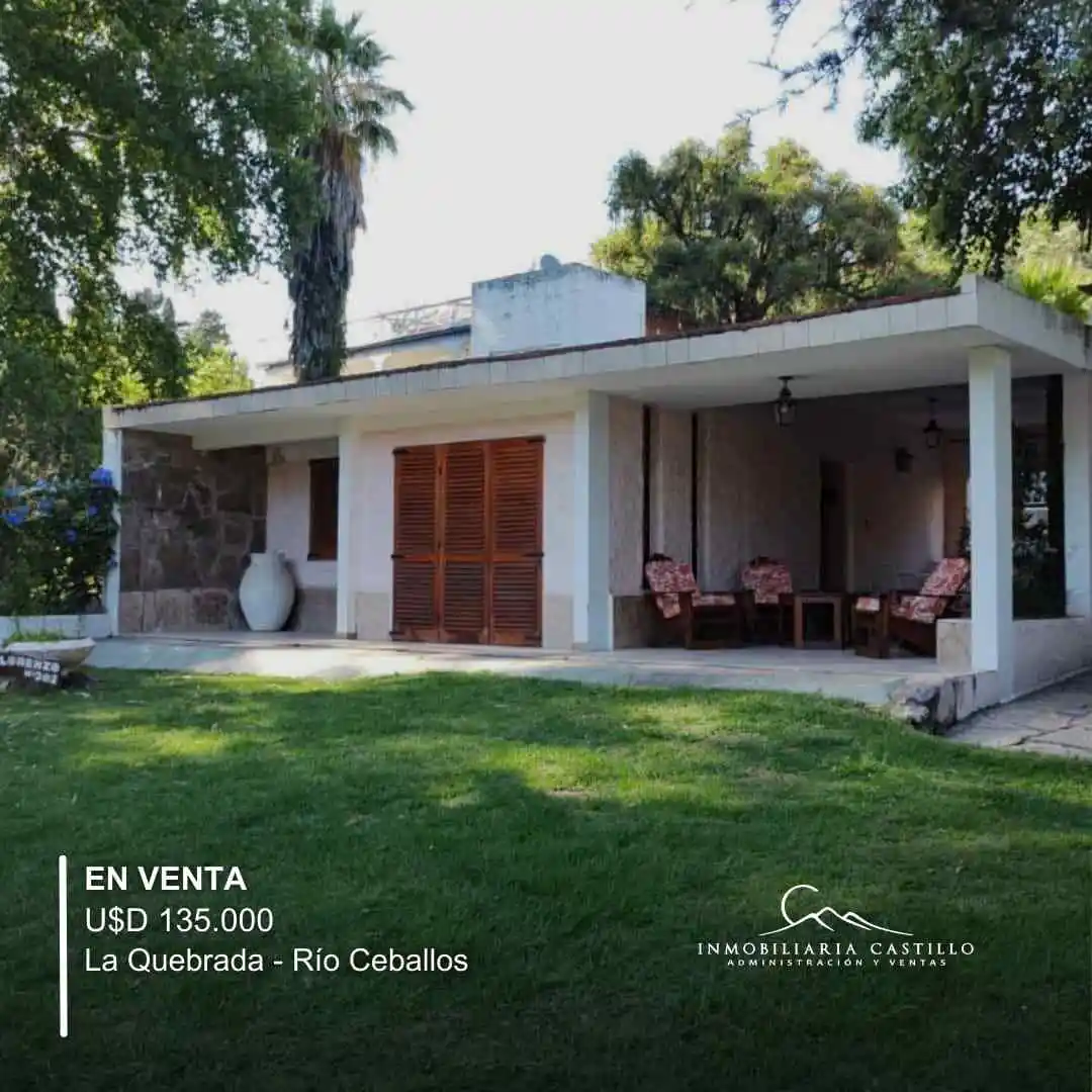 CASA EN VENTA RIO CEBALLOS APPTO BANCOR