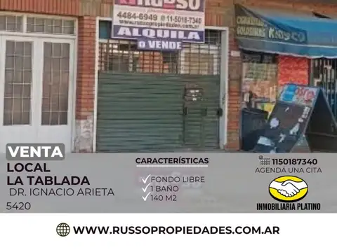 Local en Venta en Tablada, Partido de La Matanza
