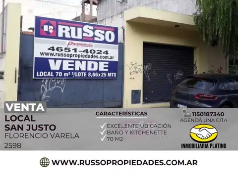 Local en Venta en San Justo, Partido de La Matanza
