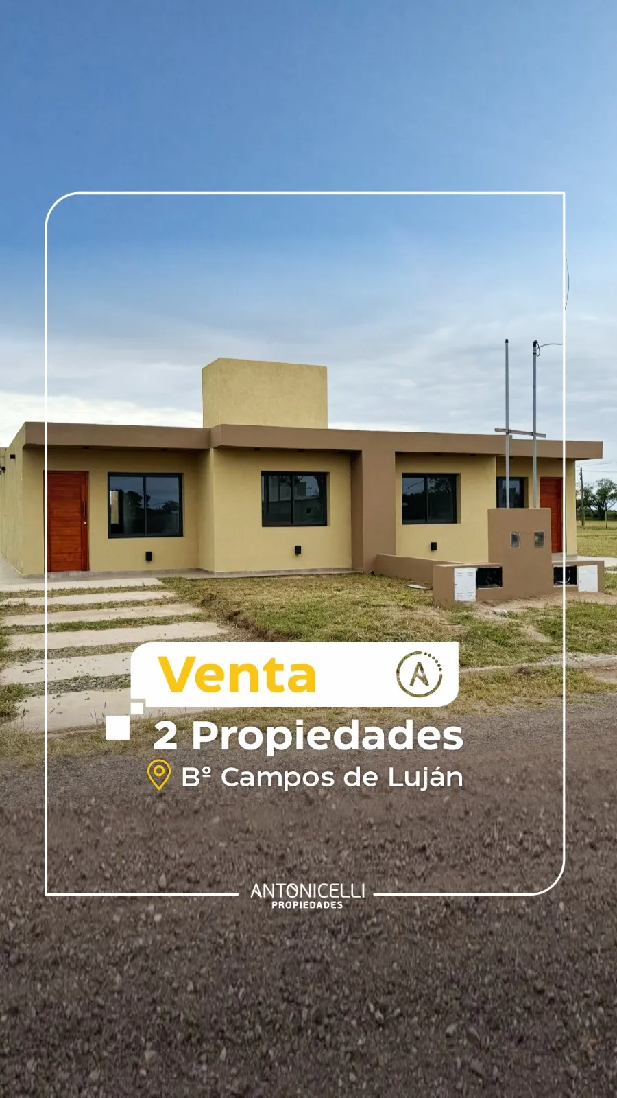 DOS PROPIEDADES A LA VENTA - B° CAMPOS DE LUJAN- COL. TIROLESA