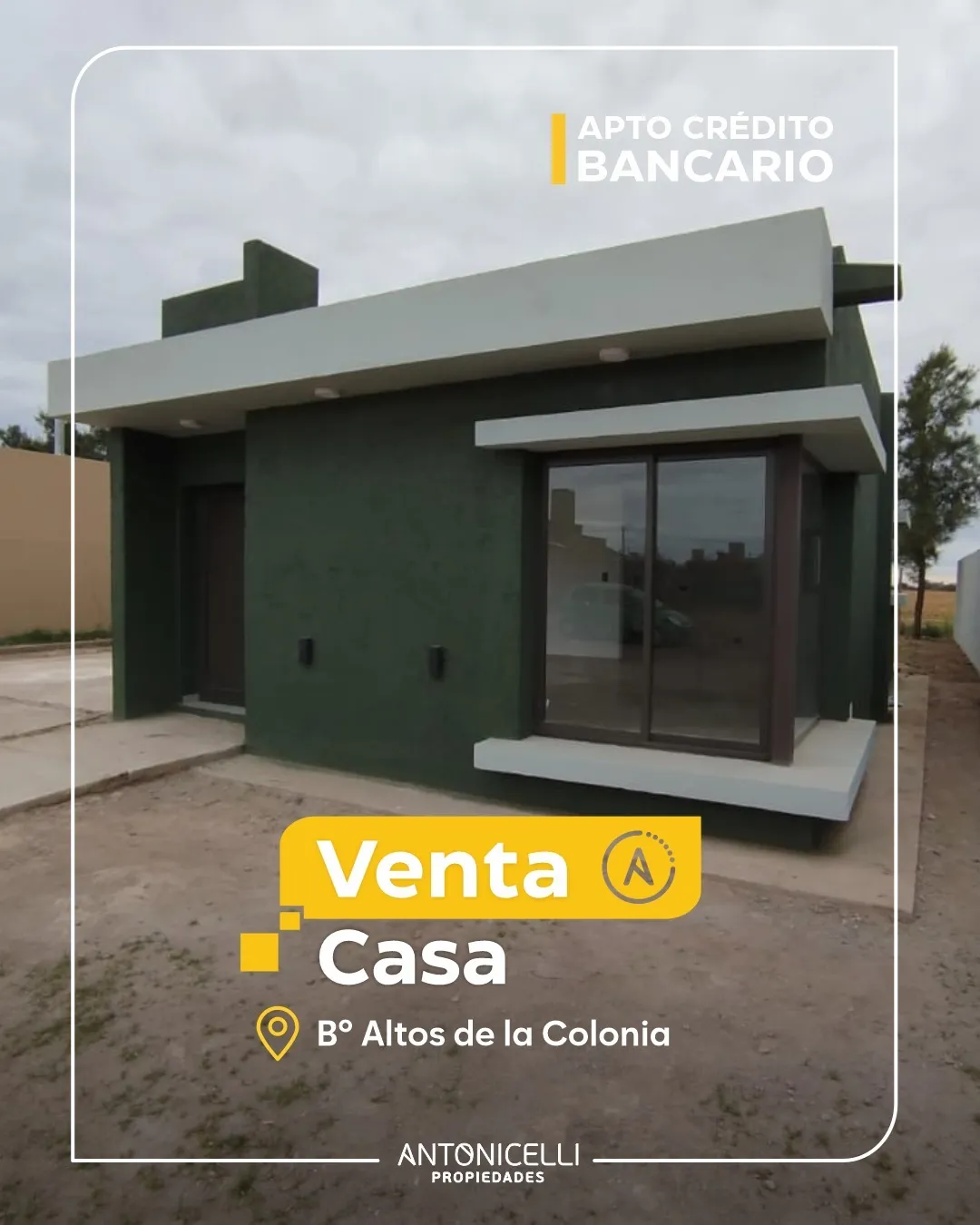 CASA EN VENTA A ESTRENAR - Bº ALTOS DE LA COLONIA -COLONIA TIROLESA