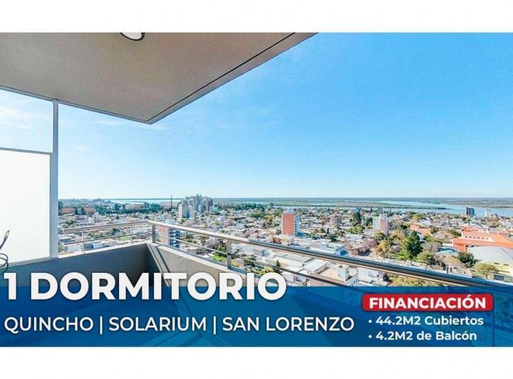 Departamento · 44m² · 2 Ambientes · 1 Cochera
