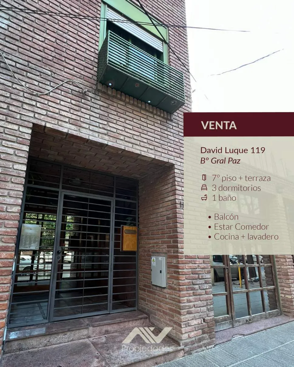 VENTA DTO-3 DORM-GENERAL PAZ