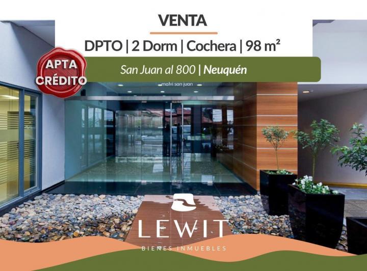 Departamento · 98m² · 3 Ambientes · 1 Cochera