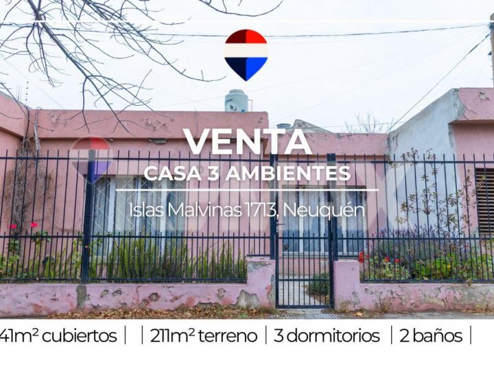 Casa · 141m² · 7 Ambientes · 1 Cochera