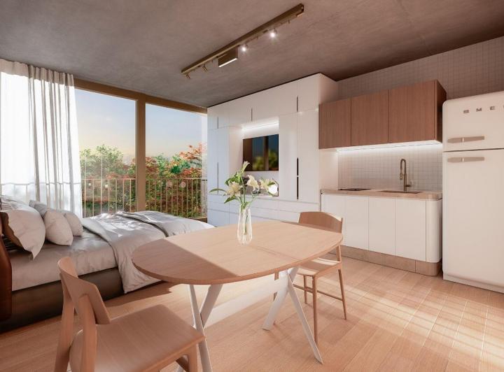 Departamento · 25m² · 1 Ambiente