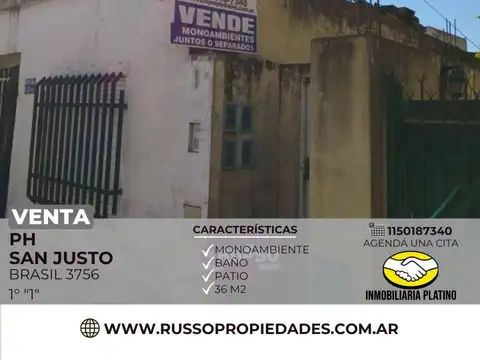 PH en Venta en San Justo, Partido de La Matanza
