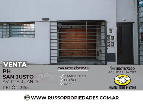 PH en Venta en San Justo, Partido de La Matanza