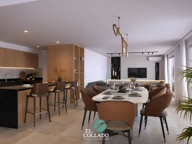 Departamento de 2 dormitorios en venta en El Collado, Valle Escondido