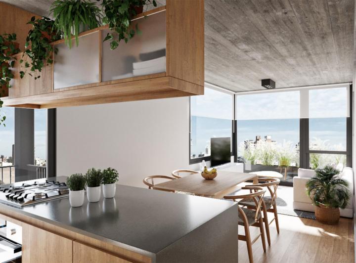 Departamento · 46m² · 1 Dormitorio