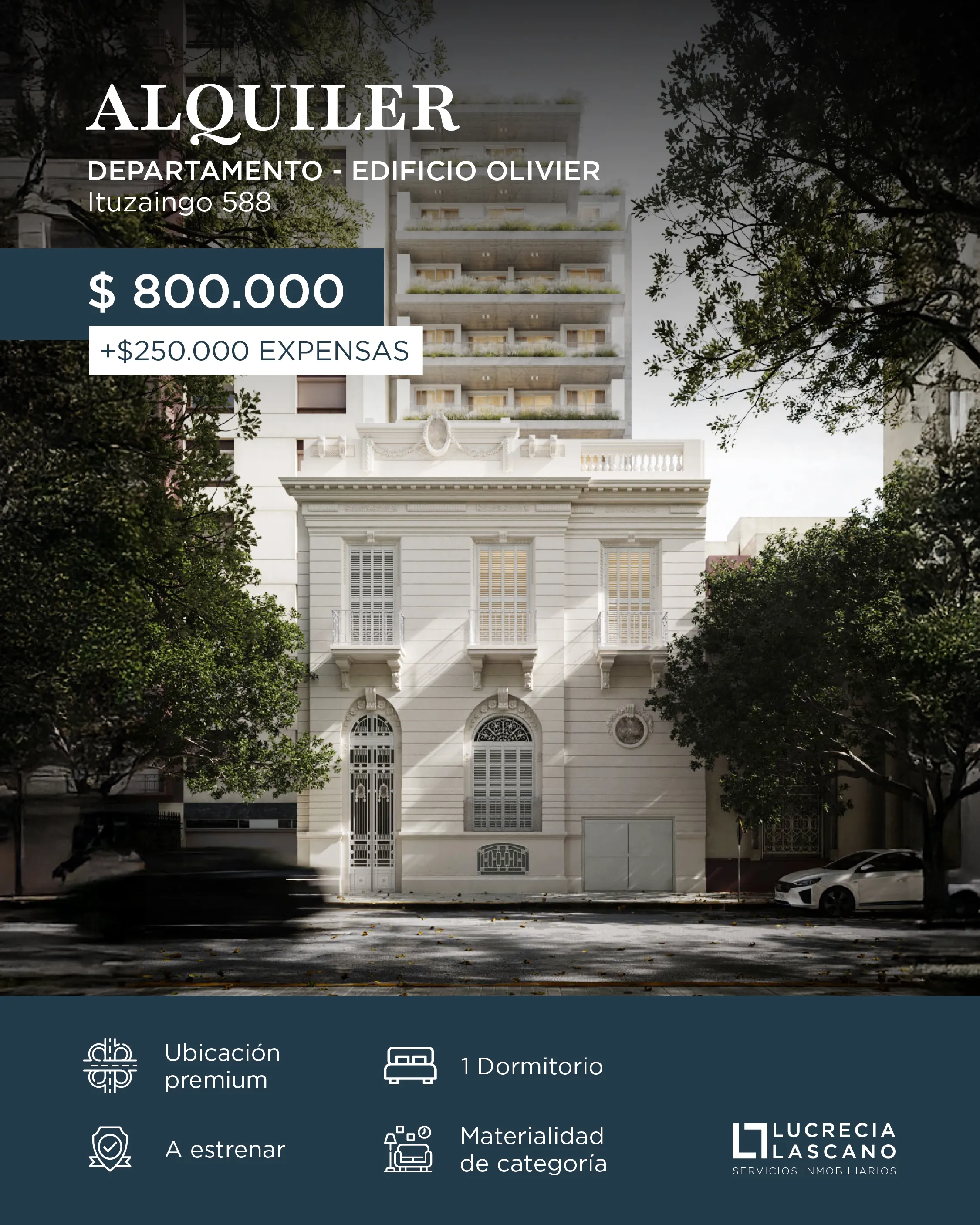 Alquiler Ituzaingó 588 Nueva Córdoba