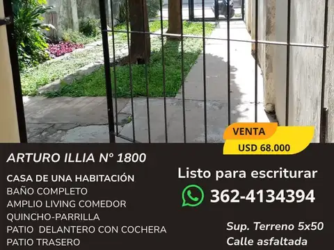 Casa en Venta en Villa San Juan, Resistencia
