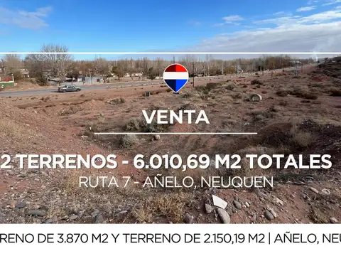 Terreno en Venta en Añelo, Neuquén