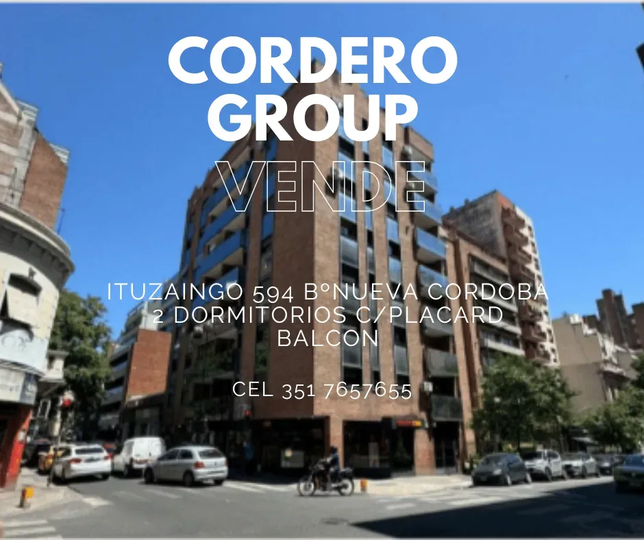 VENTA. Depto 2 dorm .c/balcón. Bº Nueva Cordoba.