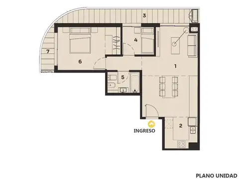 Departamento en Venta en Centro, Rosario