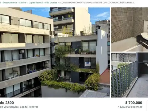 Departamento en Alquiler en Villa Urquiza, CABA