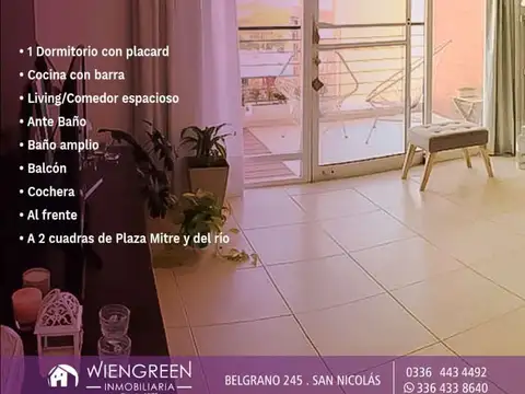 Departamento en Venta en San Nicolas de los Arroyos, Partido de San Nicolás