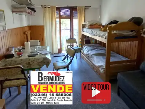 Departamento en Venta en Mar del Tuyu, Partido de La Costa
