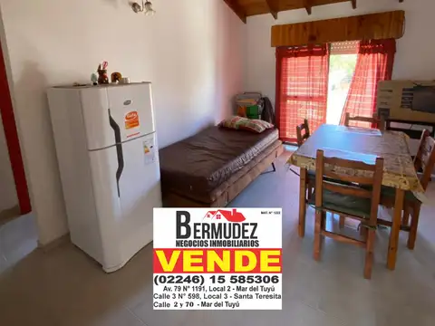 Departamento en Venta en Mar del Tuyu, Partido de La Costa