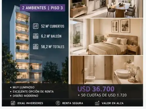 Departamento en Venta en San Juan, Mar del Plata