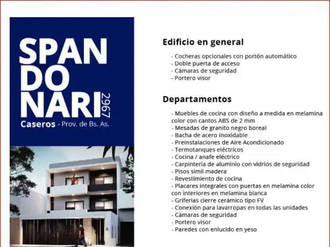 Departamento en Venta en Caseros, Partido de Tres de Febrero