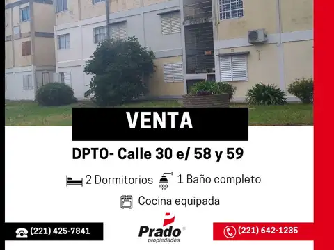 Departamento en Venta en La Plata, Partido de La Plata