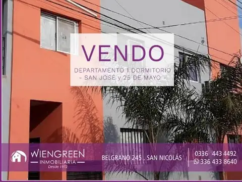 Departamento en Venta en San Nicolas de los Arroyos, Partido de San Nicolás