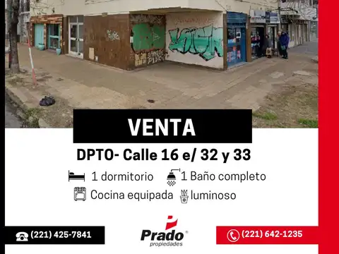 Departamento en Venta en La Plata, Partido de La Plata