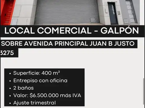 Local en Alquiler en San Jose, Mar del Plata