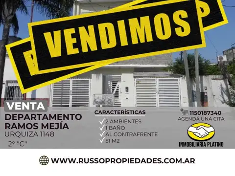 Departamento en Venta en Ramos Mejia, Partido de La Matanza