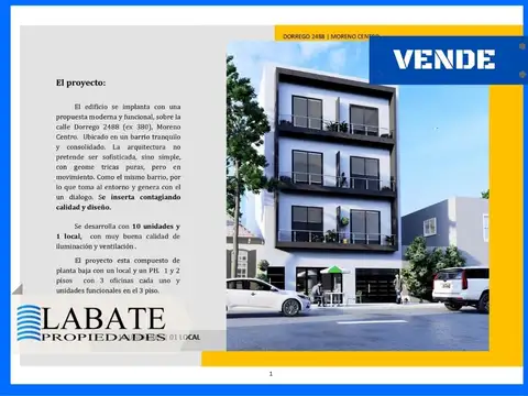 Departamento en Venta en Moreno, Partido de Moreno
