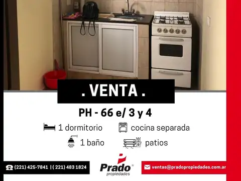 Departamento en Venta en Plaza Mateu, La Plata