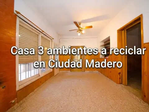 Casa en Venta en Ciudad Madero, Partido de La Matanza