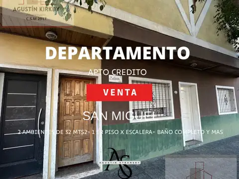 Departamento en Venta en San Miguel, Partido de San Miguel