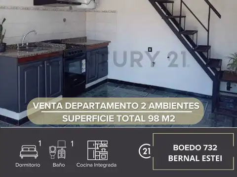 Departamento en Venta en Bernal, Partido de Quilmes