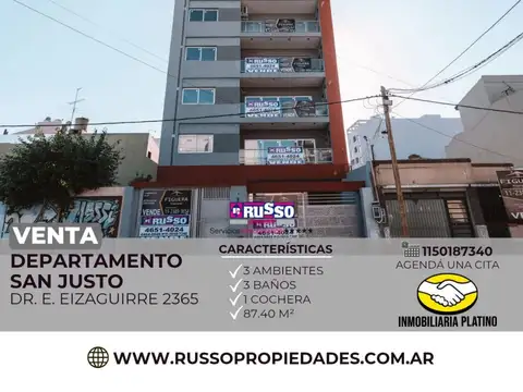 Departamento en Venta en San Justo, Partido de La Matanza