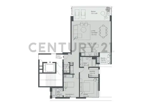 Departamento en Venta en Tigre Centro, Partido de Tigre