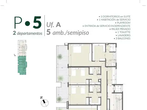 Departamento en Venta en Nordelta, Partido de Tigre