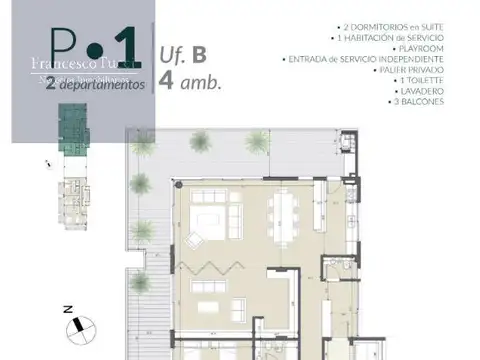 Departamento en Venta en Nordelta, Partido de Tigre