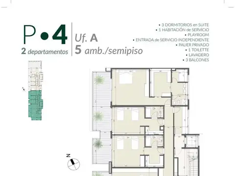 Departamento en Venta en Nordelta, Partido de Tigre