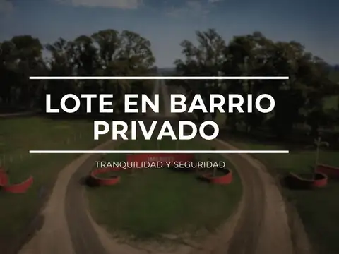 Terreno en Venta en Los Tres Pinos, Countries y Barrios Cerrados en General Rodríguez