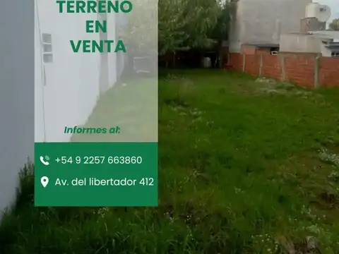 Terreno en Venta en Mar de Ajo, Partido de La Costa