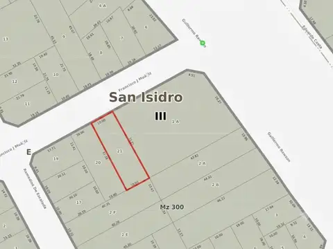 Terreno en Venta en Martinez Vias / Santa Fe, Martinez