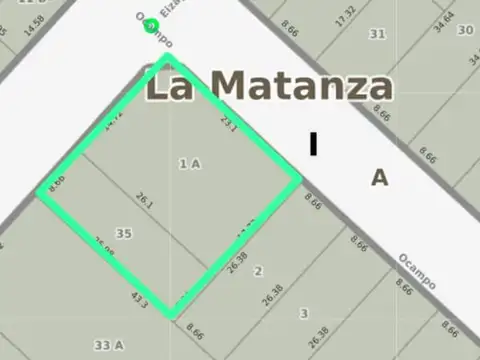 Terreno en Venta en San Justo, Partido de La Matanza