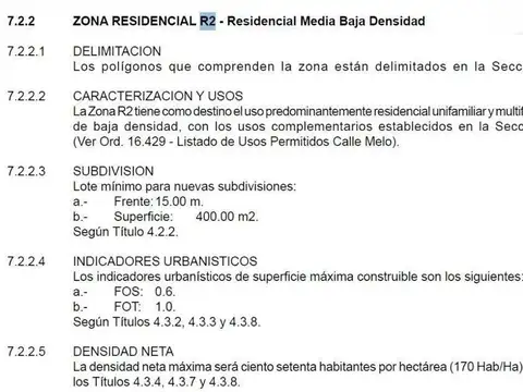 Terreno en Venta en Olivos, Partido de Vicente López