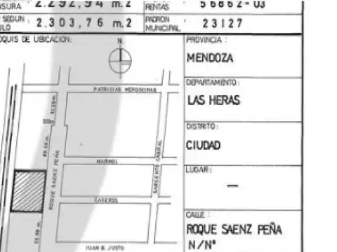 Terreno en Venta en Las Heras, Mendoza
